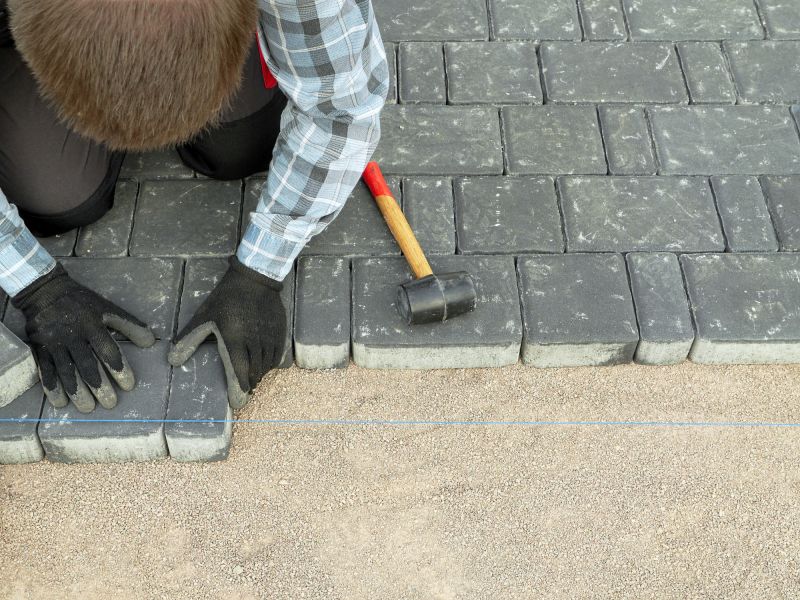 Laying the Pavers